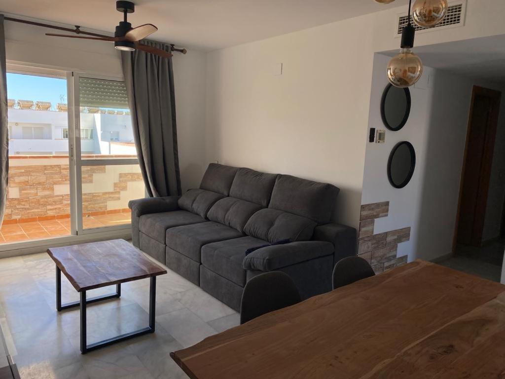 Encantador Atico Con Chimenea Y Piscina En Almeria Retamar  Exterior foto