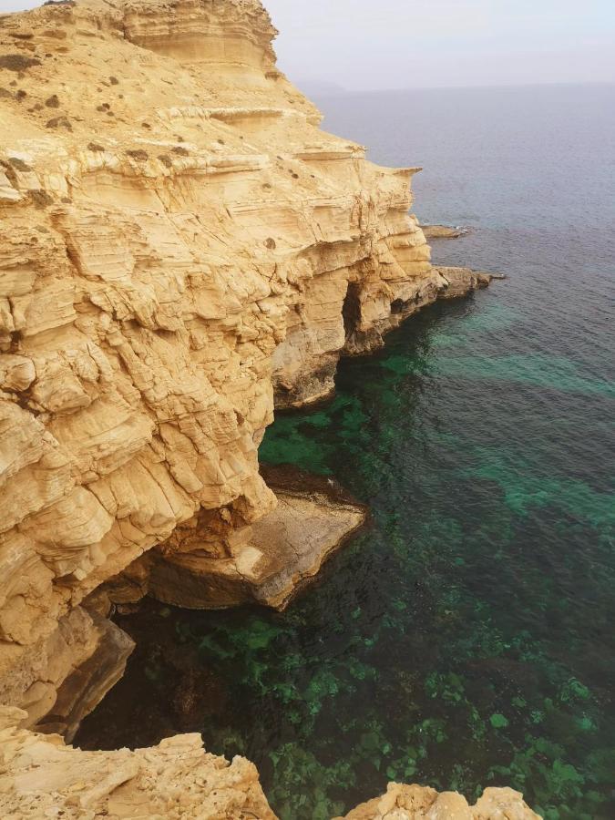Encantador Atico Con Chimenea Y Piscina En Almeria Retamar  Exterior foto
